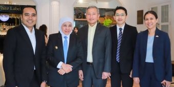 Gubernur Khofifah Bertemu Menlu Singapura, Bahas Beragam Kerja Sama Strategis dan Penguatan