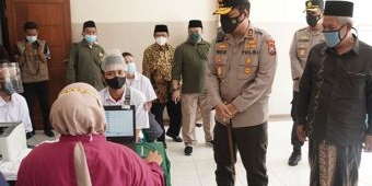 Gandeng PWNU, Polda Jatim Terus Genjot Vaksinasi Covid-19 di LP Ma'arif dan Pesantren