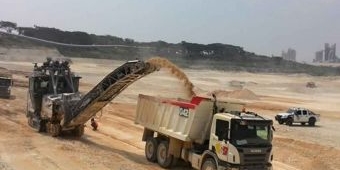 Penambangan di Pabrik Tuban, SIG Gunakan Teknik Surface Mining