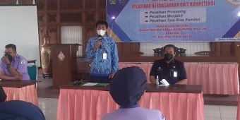 Dukung Pemulihan Ekonomi, Disnaker Kabupaten Madiun Gelar Pelatihan Berbasis Kompetensi