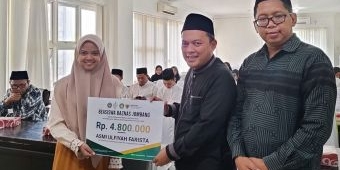 Peringati Hari Santri Nasional, Baznas Jombang Beri Puluhan Beasiswa Mahasantri Ma'had Aly