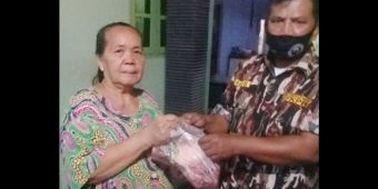 Idul Adha, GM FKPPI Sidoarjo Bagikan Daging Kurban ke Warga Dhuafa