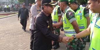 Perketat Pengamanan Malam Tahun Baru 2019 di Kota Malang, 853 Personel TNI-Polri Disiagakan