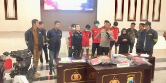 Polisi Bekuk 8 Pelaku Pengeroyokan Warga Karah Surabaya