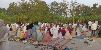 Ratusan Jemaah MCA Bojonegoro Gelar Salat Iduladha dan Sembelih Hewan Kurban Hari ini