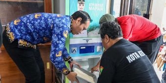 Pemkot Kediri Kawal Penyaluran ATM Beras Mapan
