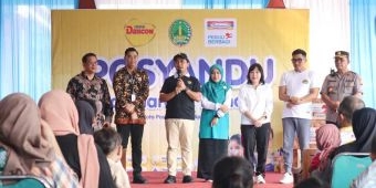 Kolaborasi Pemkot Pasuruan dan Indomaret, 250 Balita Terima Bansos dan Layanan Kesehatan