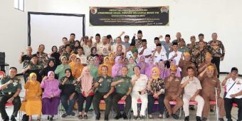 Kodim 0827/Sumenep Gelar Komsos Bareng Keluarga Besar TNI