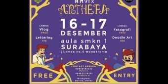 Jurusan DKV Angkatan ke-17 SMKN 1 Surabaya, Gelar Tugas Akhir Pameran Seni Ervix Arthefa