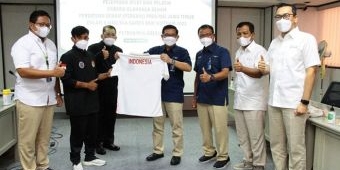 Lepas Atlet SEA Games Cabor Senam, Dirut Petrokomia Gresik: Jaga Sportivitas