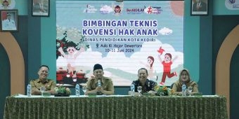 Fokus Lindungi dan Pemenuhan Hak Anak di Sekolah, Pemkot Kediri Gelar Bimtek Konvensi Hak Anak
