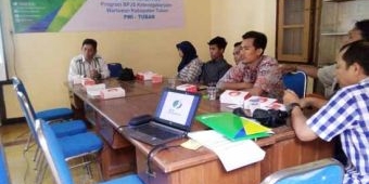 Gelar Sosialisasi, Seluruh Wartawan di Tuban Diajak Ikut Program BPJS Ketenagakerjaan