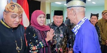 Gubernur Khofifah ​Hadiri Forum Silaturahmi dengan Masyarakat Asal Jatim di Papua Barat Daya