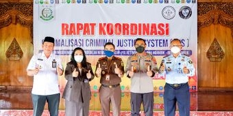 Samakan Persepsi antar Aparat Penegak Hukum, Kejari Nganjuk Gelar Rakor Optimalisasi CJS