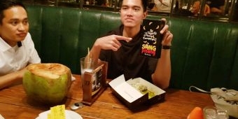 Kaesang Launching Gerai Sang Pisang ke-21 di Kota Malang