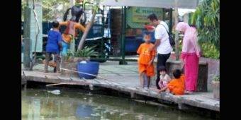 Dilengkapi Wahana Mainan Anak, Delta Fishing Dinikmati Pemancing