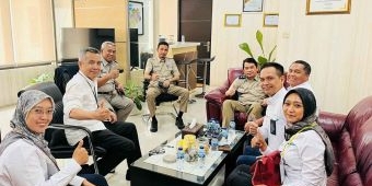 Koordinasi Aset, Kantah Kabupaten Pasuruan Terima Kunker PLN UP3 Malang