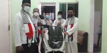 Galang Dana Peduli Palestina, Ikadi Sidoarjo Lelang Satu Sepeda Motor