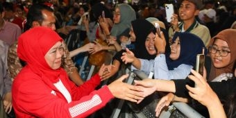 Ribuan Warga Jatim Meriahkan Pesta Rakyat HUT ke-80 Kemerdekaan Bersama Khofifah dan Wagub Emil