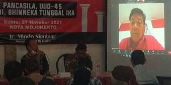 Mindo Sianipar Hadiri Sosialisasi 4 Pilar yang Digelar DPC PDIP Kota Mojokerto