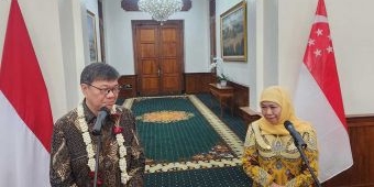 Bertemu Dubes Singapura, Khofifah Prioritaskan Kerja Sama di 4 Bidang ini