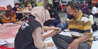 ACT-MRI Kediri Bersama Madu An-Naba Hadirkan Pelayanan dan Cek Kesehatan Gratis di Kediri Raya