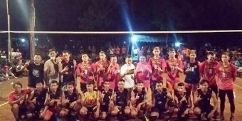 Bertabur Pemain Bintang Pro Liga, Sugiri-Lisdyarita Hadiri Turnamen Bola Voli Kupuk Exhibition 2020