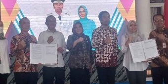 Bupati Madiun Sambut dan Jawab Tim Verifikator Calon Penerima Satyalancana Wira Karya