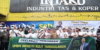 Perajin Intako Sidoarjo Deklarasi Dukung Muhaimin Jadi Capres 2024