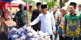Wabup Pasuruan Pantau GPM Serentak di Halaman Kecamatan Kejayan