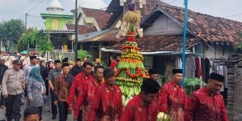 Lestarikan Budaya, Warga Dooro Gresik Gelar Sedekah Bumi