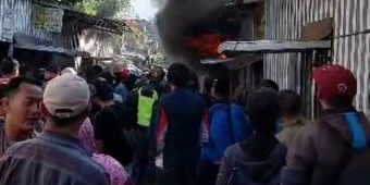 Pasar Relokasi Kota Batu Kembali Terbakar