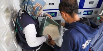 Atasi Kemiskinan Ekstrem, Dinsos Kota Kediri Luncurkan ATM Beras Mapan