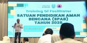 Wujudkan Sekolah Tangguh Bencana, BPBD Jatim Gelar ToF SPAB 2025