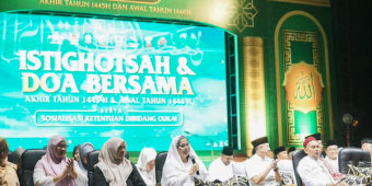 Pj Wali Kota Kediri Ikuti Doa Bersama Tahun Baru Islam 1446 H di Ponpes Lirboyo