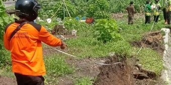 Plengsengan Masangan Pasuruan Tergerus Banjir, Warga Mulai Was-Was