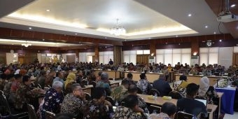 Kantah Kota Pasuruan Ikuti Rakerda BPN Jatim 2026 di Surabaya
