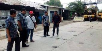 Pemasangan Beton Rampung, Jalan Kemangsen Sidoarjo Besok Dibuka