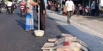 Perempuan Paruh Baya di Jombang Tewas Usai Ditabrak Motor saat Nyebrang