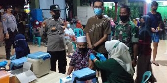 Jelang Mudik Lebaran, Polres Gresik Gencarkan Vaksinasi Covid-19