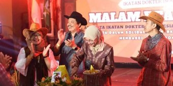 Hadiri Malam Keakraban IDI Jatim, Wali Kota Kediri Dorong Kolaborasi Kesehatan Inovatif