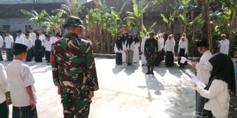 Peringatan Hari Santri 2025, Satgas TMMD ke-126 Sidoarjo Ajak Tumbuhkan Nasionalisme