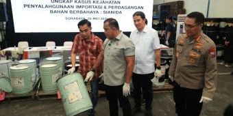 Bareskrim Polri Bongkar Penjualan Sianida Ilegal di Jatim, Omzet Capai 59 Miliar