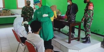 Awali PTM, Pelajar Ngawi Dites Swab Antigen