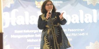 Halal Bihalal dengan Pegawai Lingkup Kecamatan Pesantren, Pj Wali Kota Kediri Beri Pelbagai Arahan