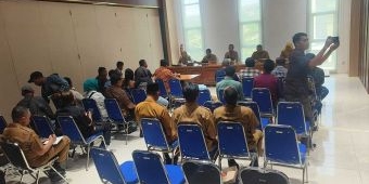 Audiensi, Format Desak Lelang Proyek Cheng Hoo Segera Selesai, Begini Tanggapan Pj Bupati