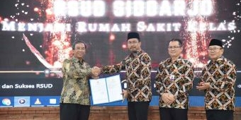 RSUD Sidoarjo Naik Kelas A, Bupati Diapresiasi Dirjen Yankes Kemenkes