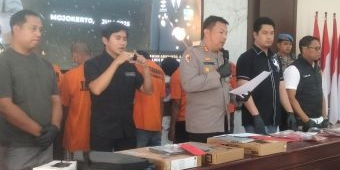 Security dan OB Gasak 3 Unit Laptop di TK Little Camel Kota Mojokerto