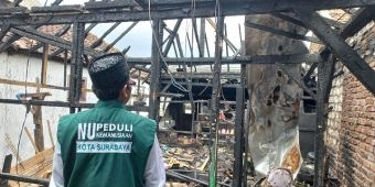 LAZISNU Surabaya Salurkan Bantuan untuk Korban Kebakaran Rumah di Kenjeran