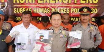 Polres Ponorogo Amankan Dua Pengedar Pil Koplo